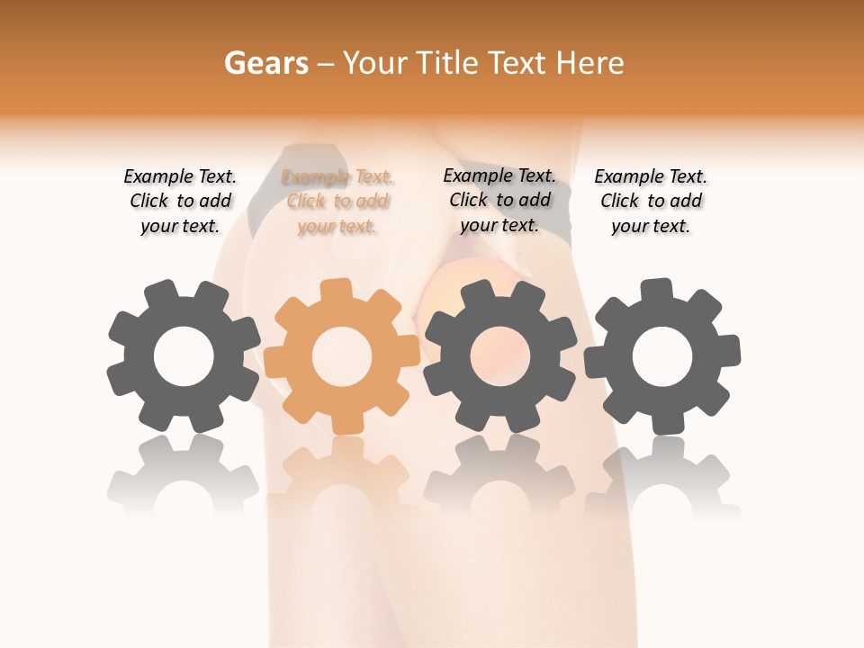 Calories Freshness Female PowerPoint Template