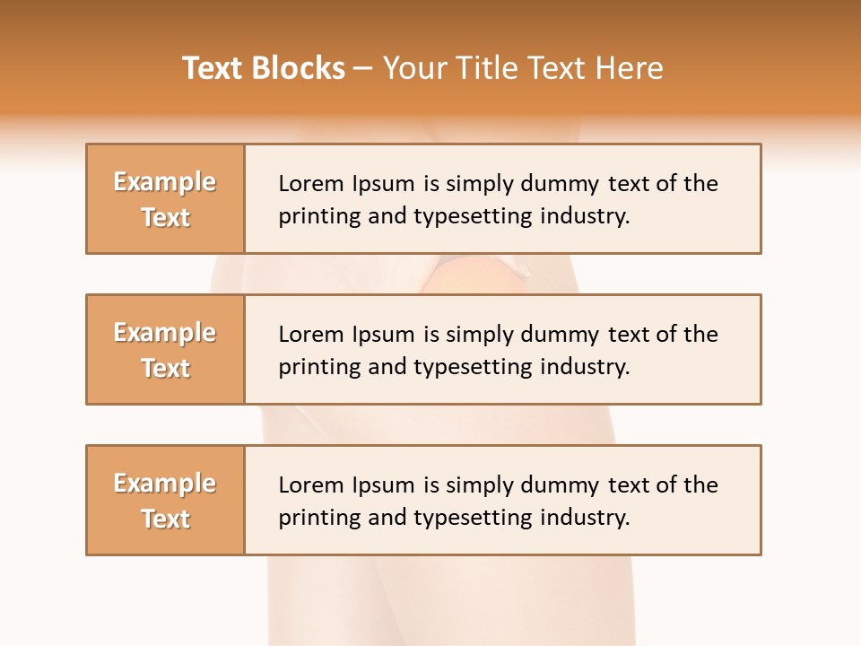 Calories Freshness Female PowerPoint Template