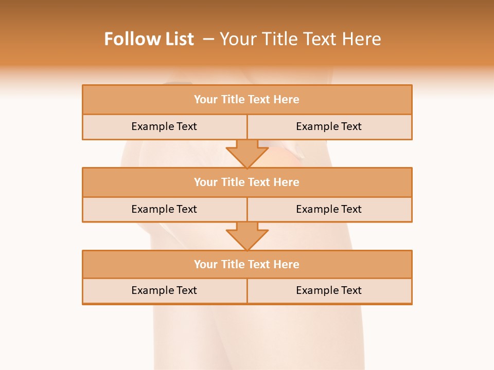 Calories Freshness Female PowerPoint Template