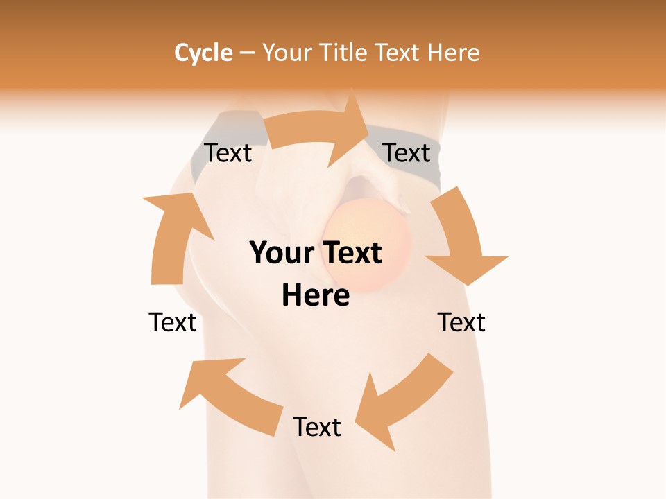 Calories Freshness Female PowerPoint Template