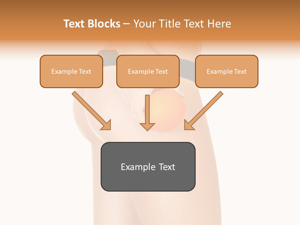 Calories Freshness Female PowerPoint Template