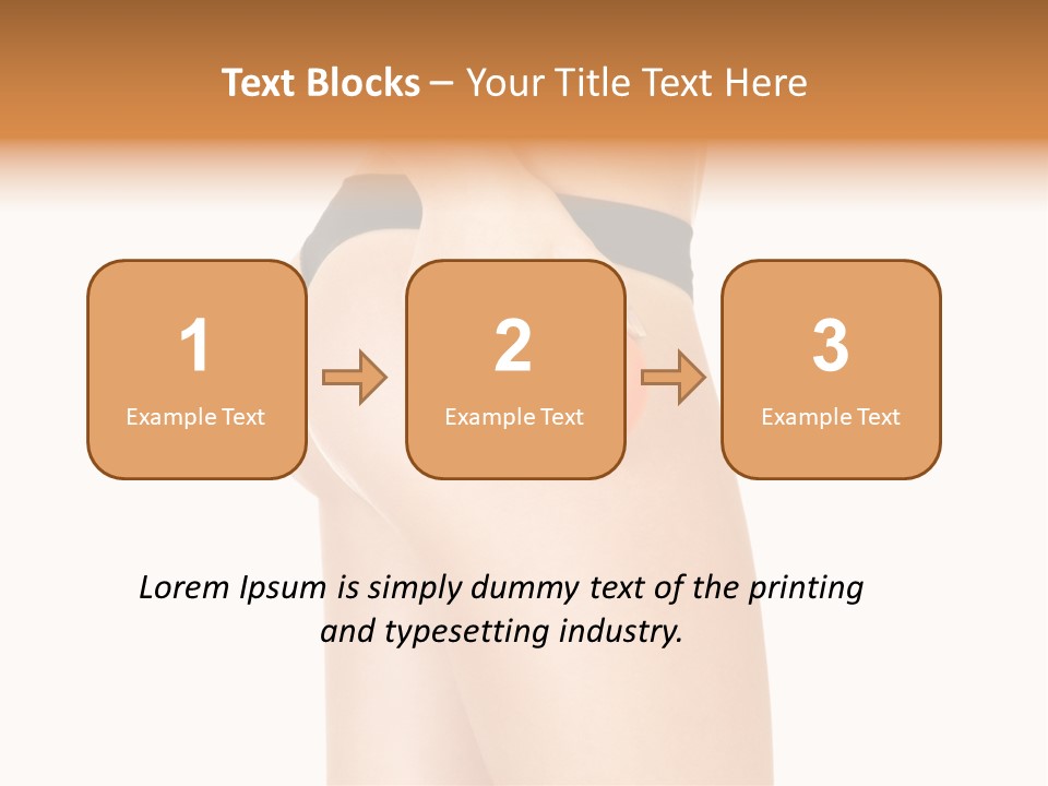 Calories Freshness Female PowerPoint Template