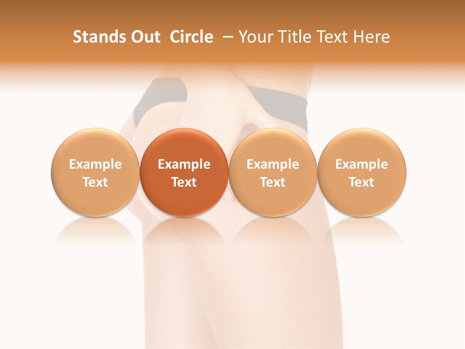 Calories Freshness Female PowerPoint Template