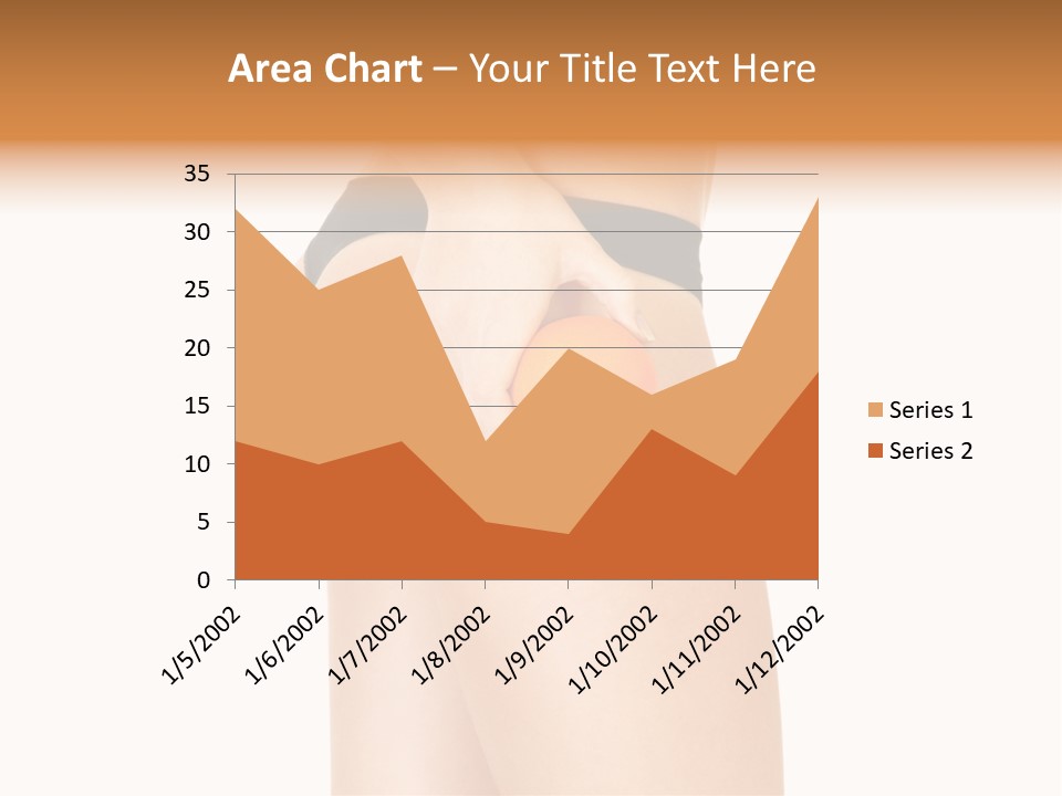 Calories Freshness Female PowerPoint Template