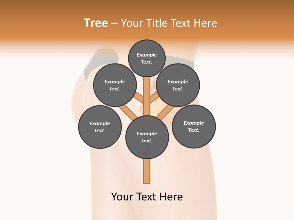 Calories Freshness Female PowerPoint Template