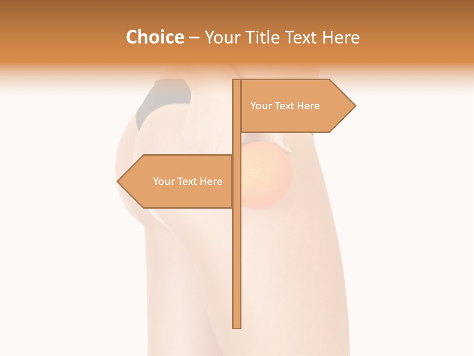 Calories Freshness Female PowerPoint Template