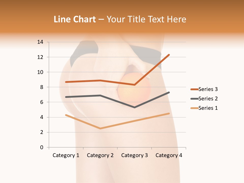 Calories Freshness Female PowerPoint Template