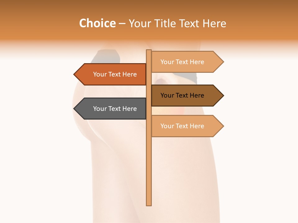 Calories Freshness Female PowerPoint Template