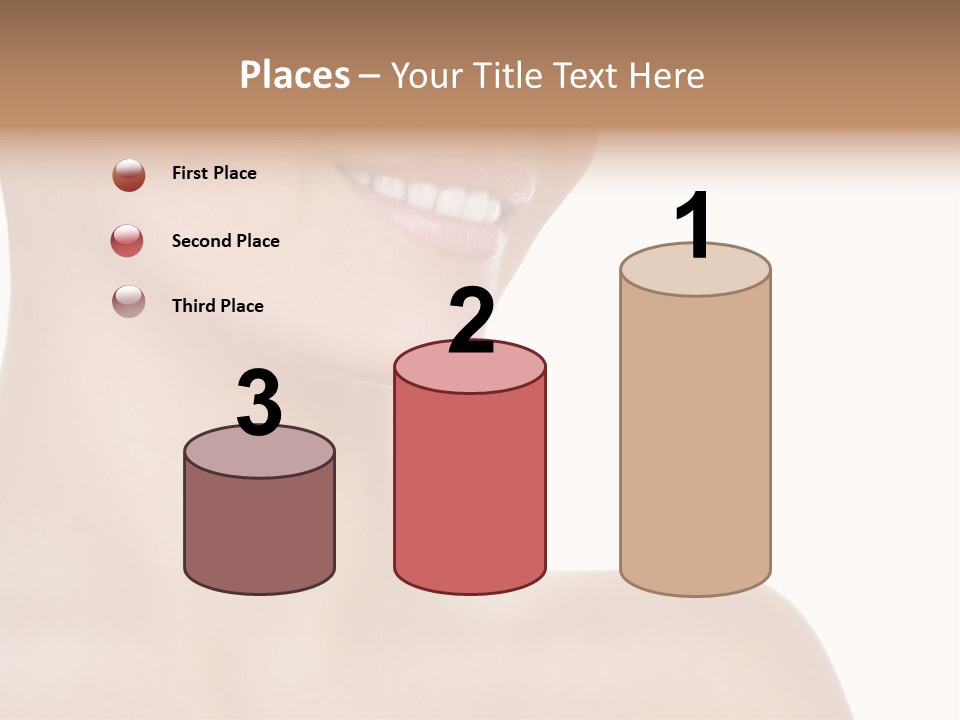 Charming Looking Skin PowerPoint Template