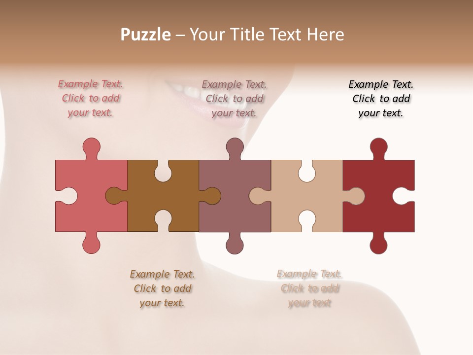 Charming Looking Skin PowerPoint Template