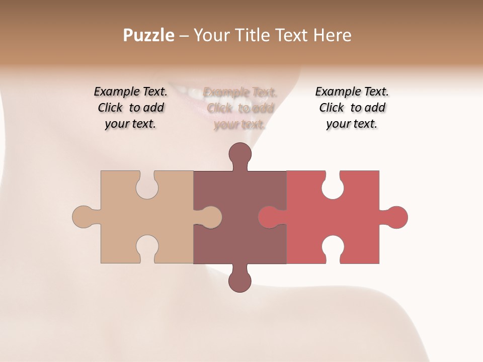 Charming Looking Skin PowerPoint Template