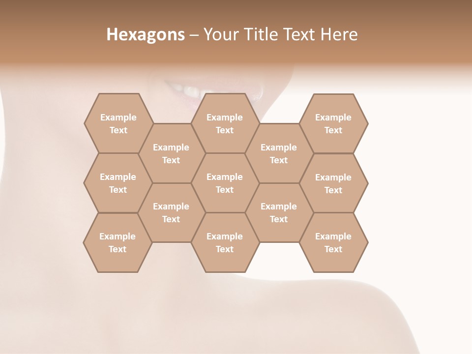 Charming Looking Skin PowerPoint Template