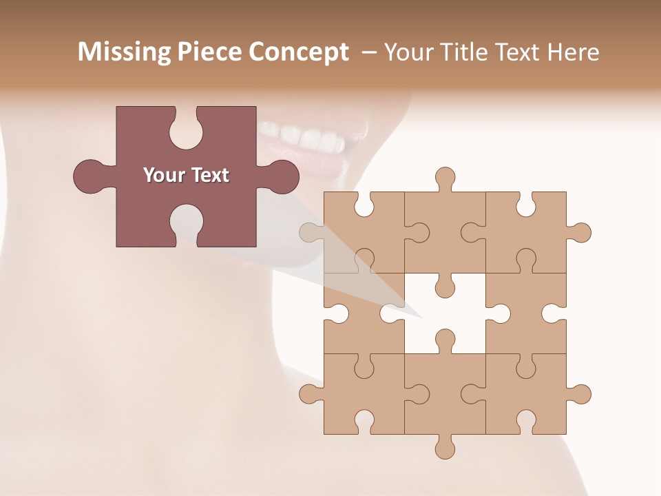 Charming Looking Skin PowerPoint Template