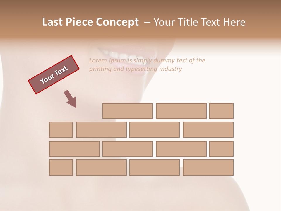 Charming Looking Skin PowerPoint Template