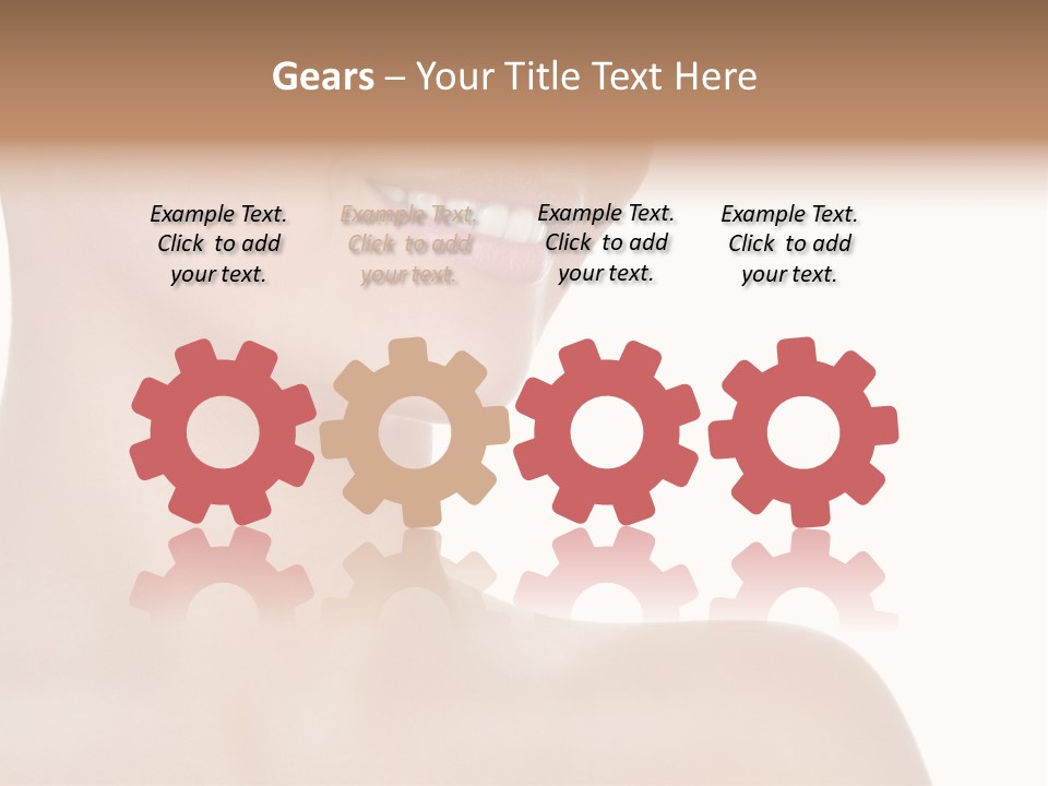 Charming Looking Skin PowerPoint Template