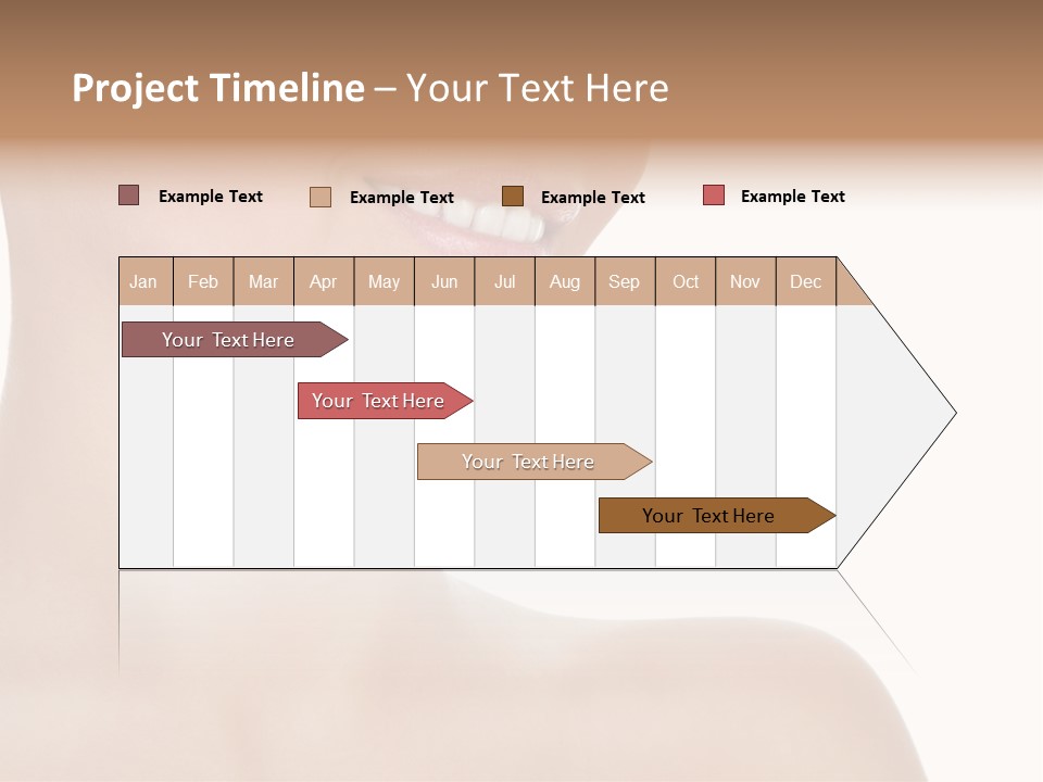 Charming Looking Skin PowerPoint Template