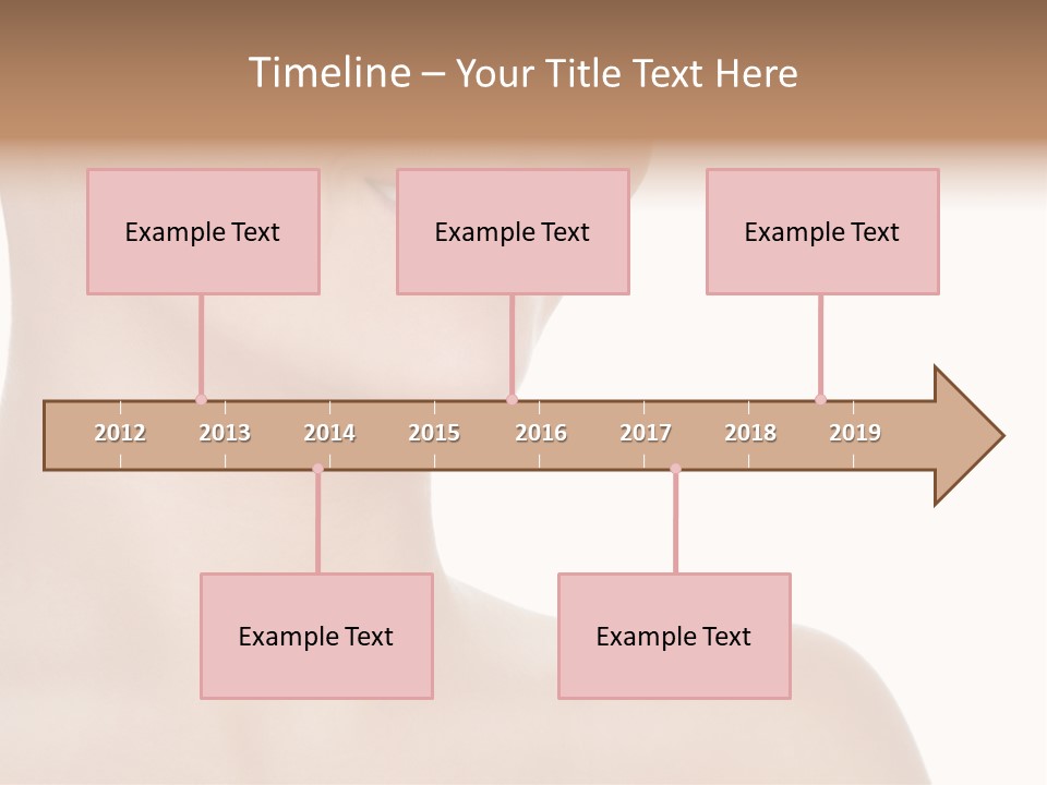 Charming Looking Skin PowerPoint Template