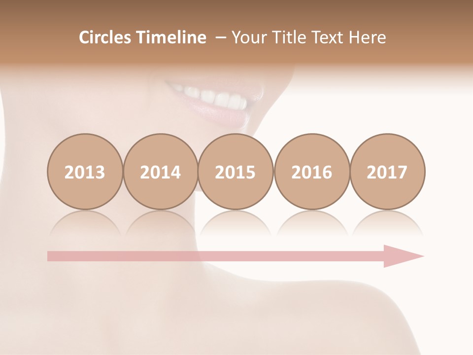 Charming Looking Skin PowerPoint Template