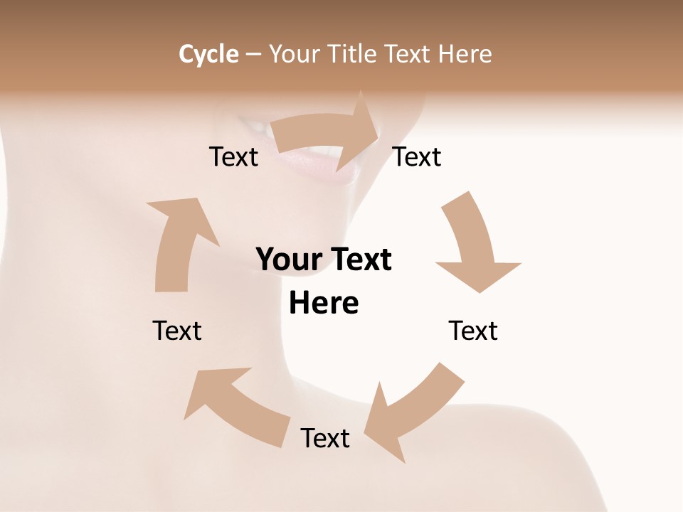Charming Looking Skin PowerPoint Template
