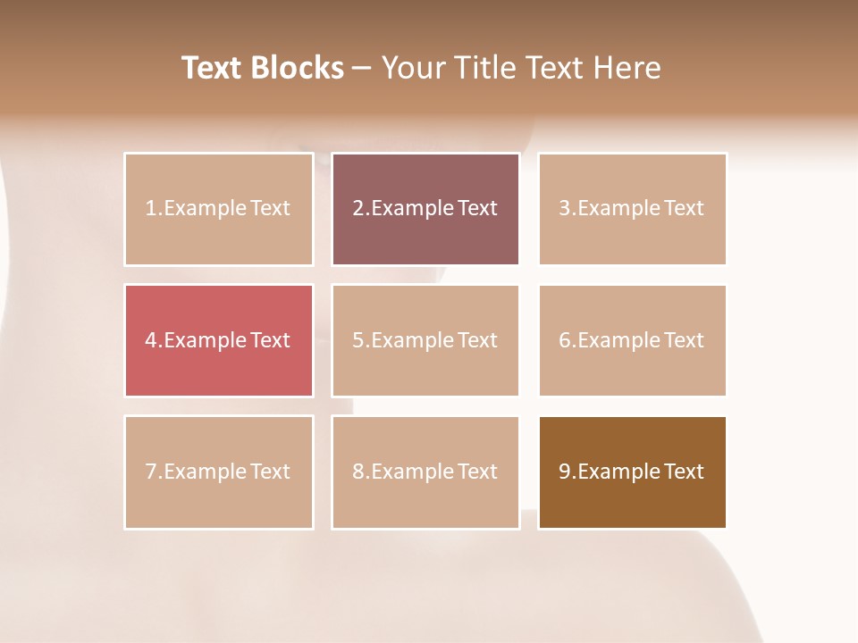 Charming Looking Skin PowerPoint Template