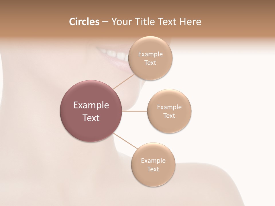 Charming Looking Skin PowerPoint Template