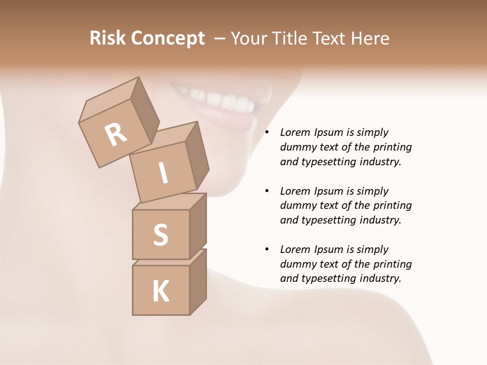 Charming Looking Skin PowerPoint Template