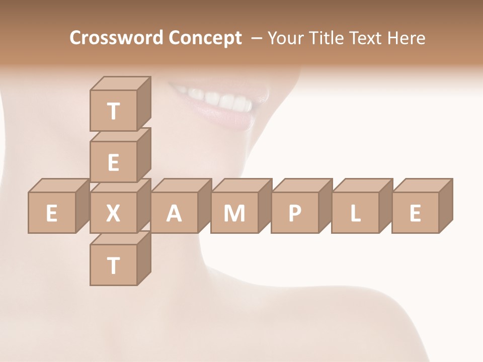 Charming Looking Skin PowerPoint Template