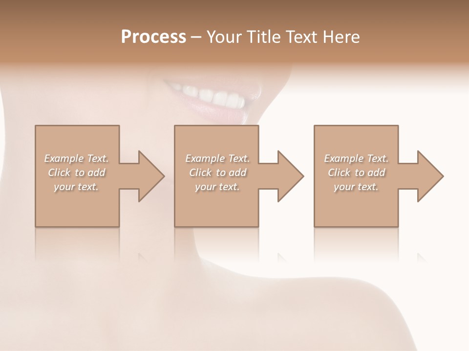 Charming Looking Skin PowerPoint Template
