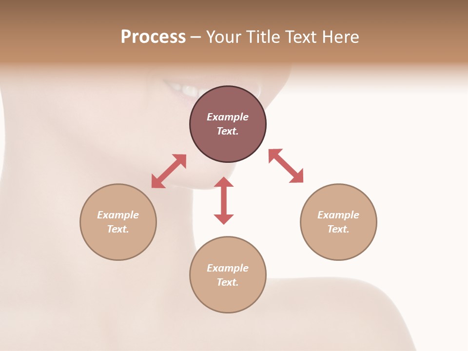 Charming Looking Skin PowerPoint Template