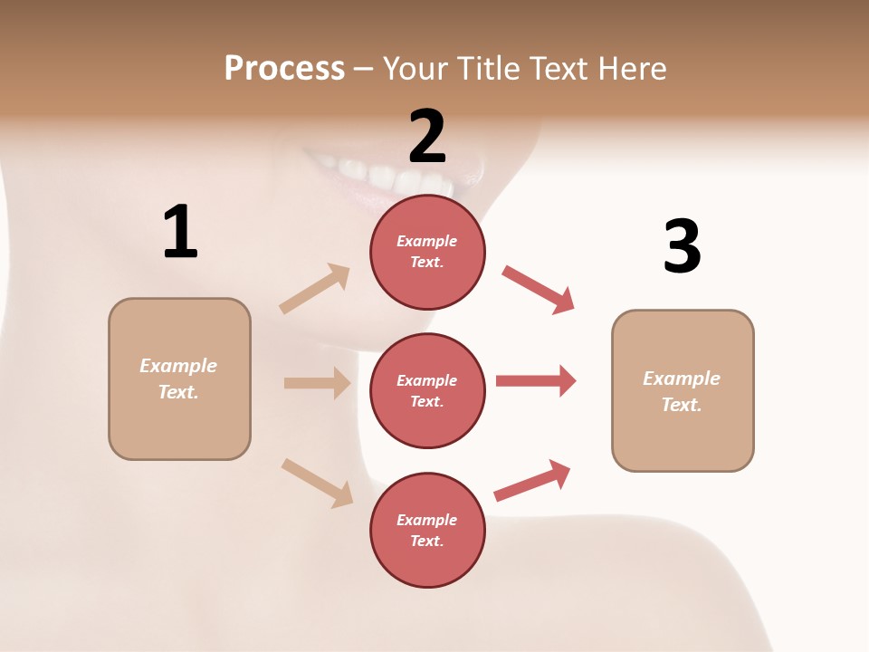 Charming Looking Skin PowerPoint Template