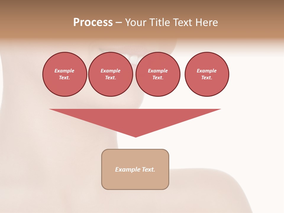 Charming Looking Skin PowerPoint Template