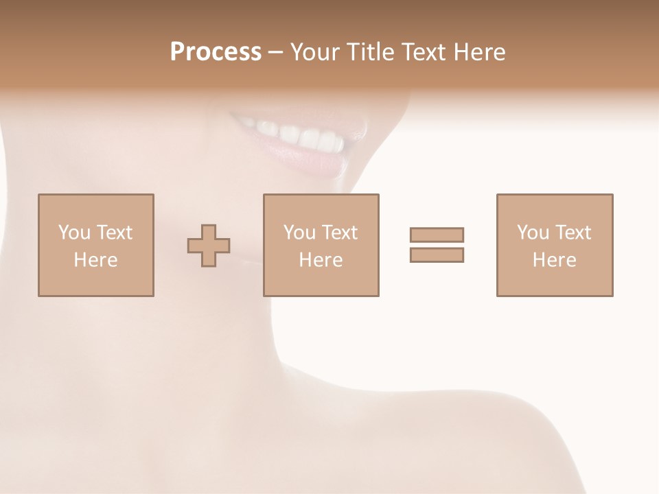 Charming Looking Skin PowerPoint Template