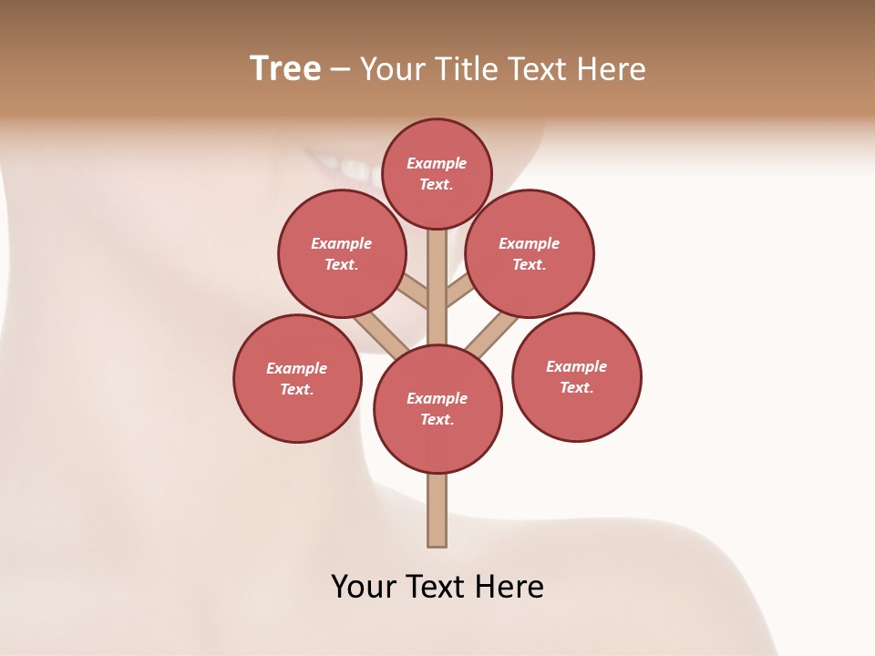 Charming Looking Skin PowerPoint Template