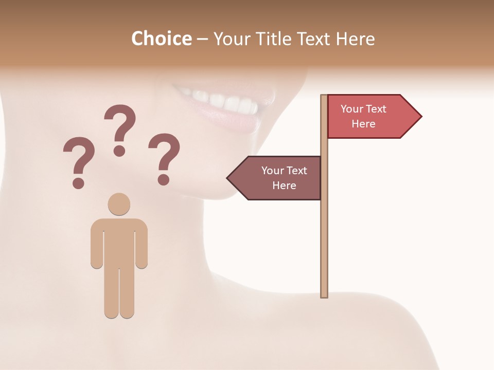 Charming Looking Skin PowerPoint Template