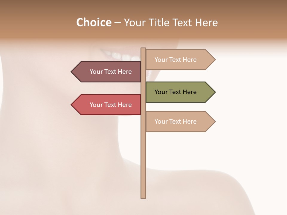 Charming Looking Skin PowerPoint Template