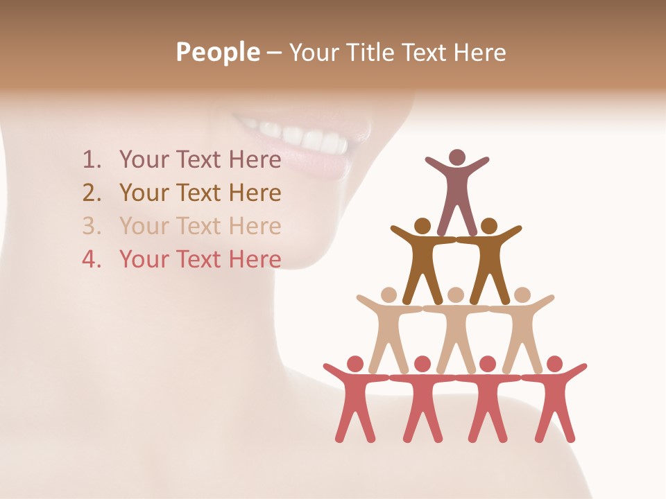Charming Looking Skin PowerPoint Template