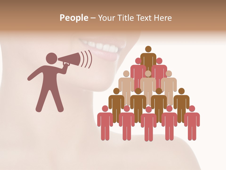 Charming Looking Skin PowerPoint Template