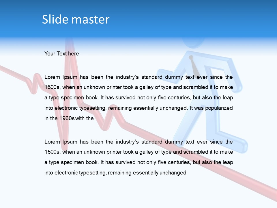 Running Healthcare Hospital PowerPoint Template