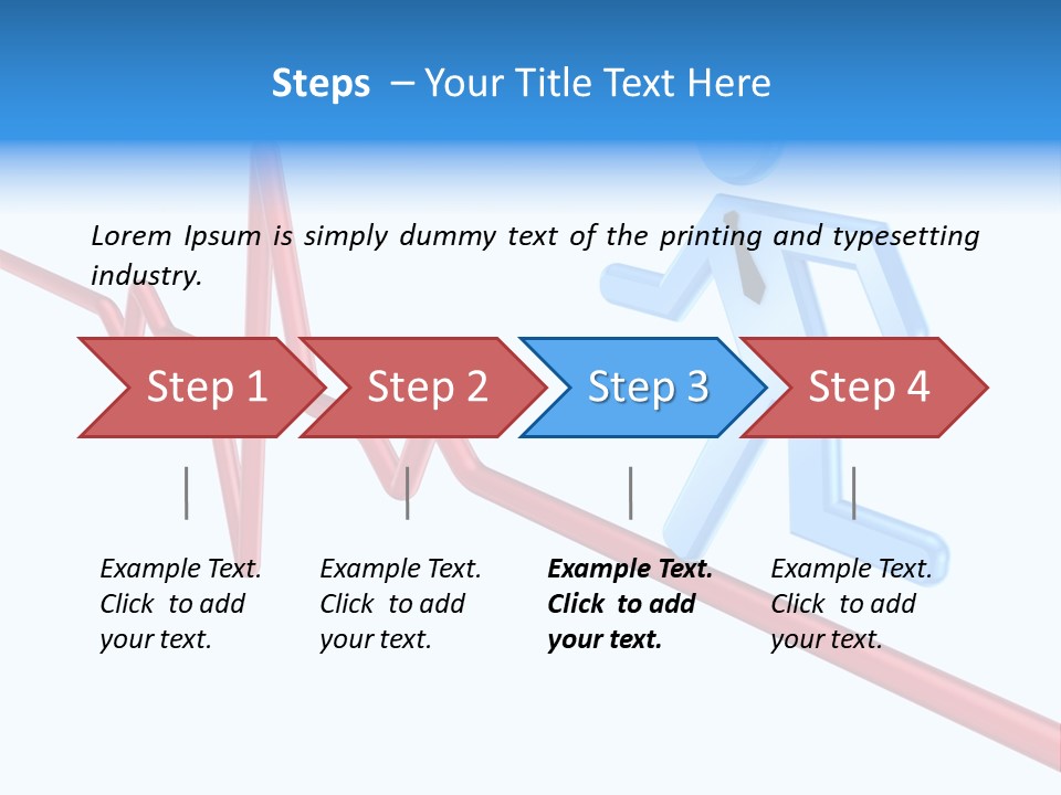 Running Healthcare Hospital PowerPoint Template