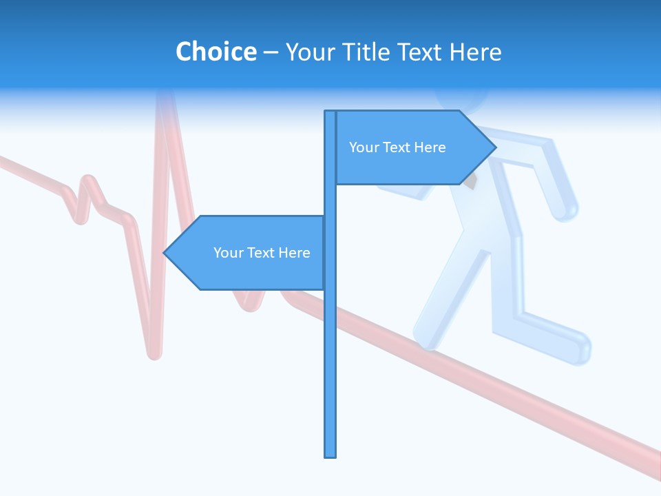 Running Healthcare Hospital PowerPoint Template