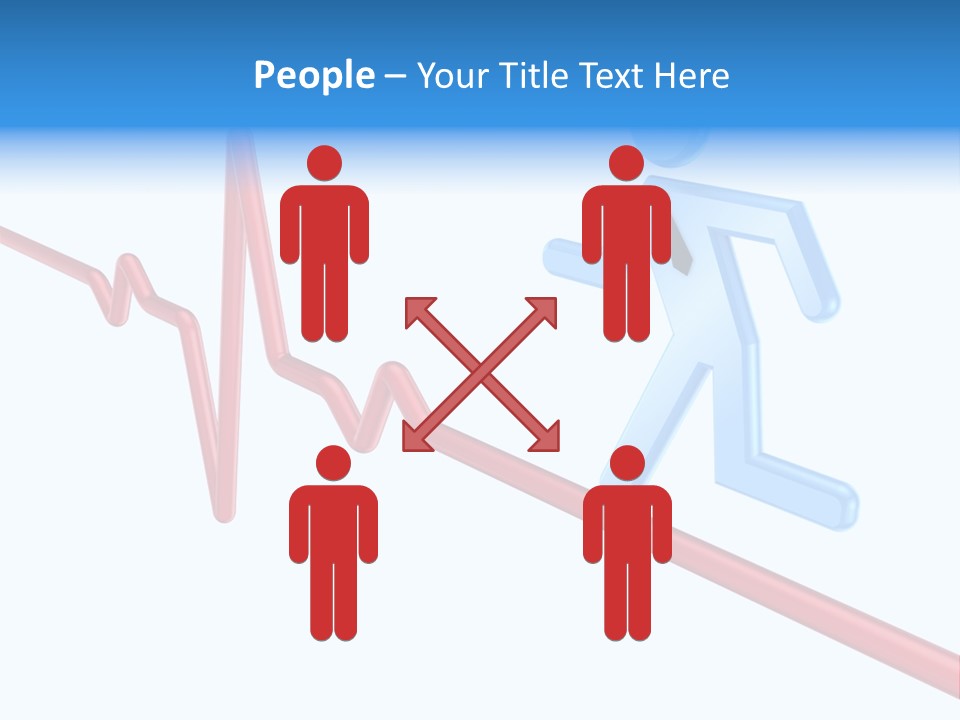 Running Healthcare Hospital PowerPoint Template