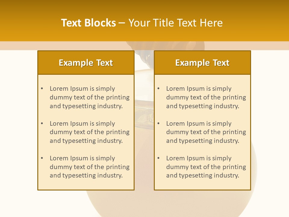 Bee Closeup Color PowerPoint Template