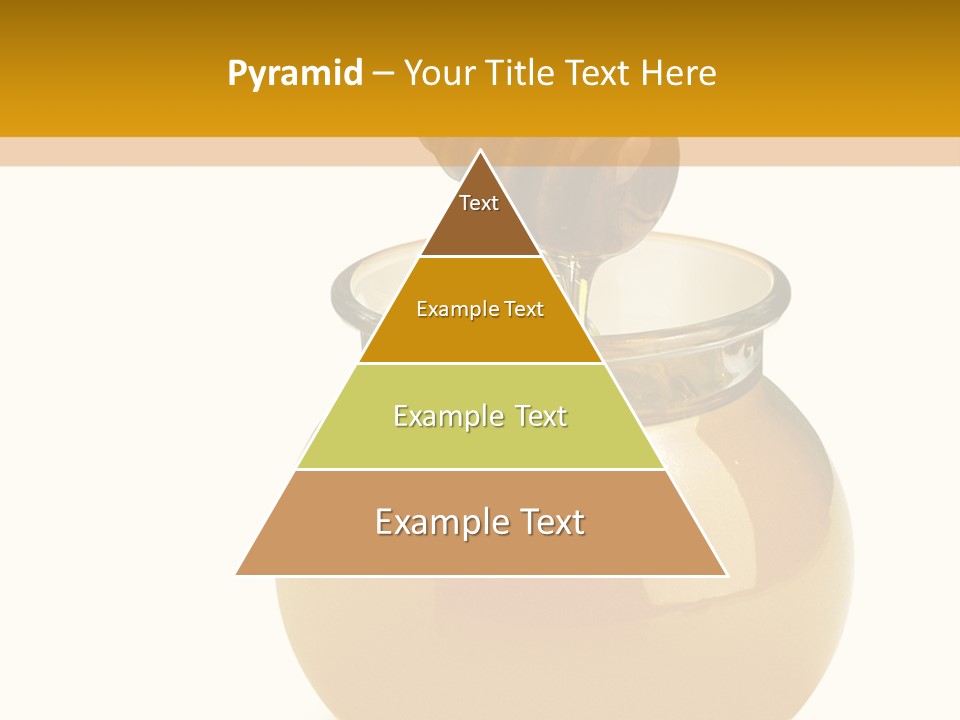 Bee Closeup Color PowerPoint Template