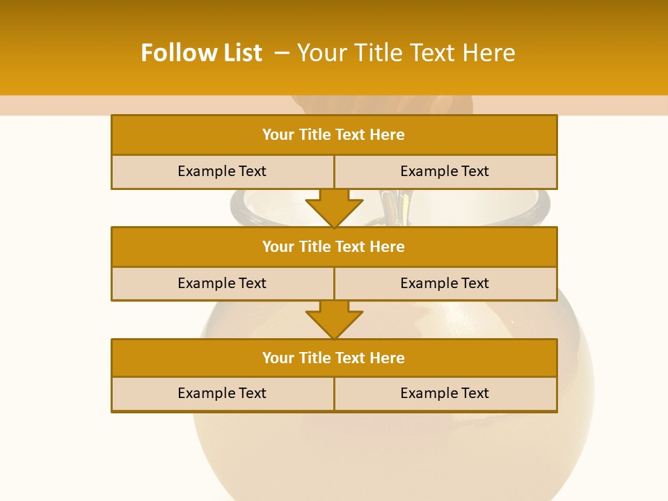 Bee Closeup Color PowerPoint Template