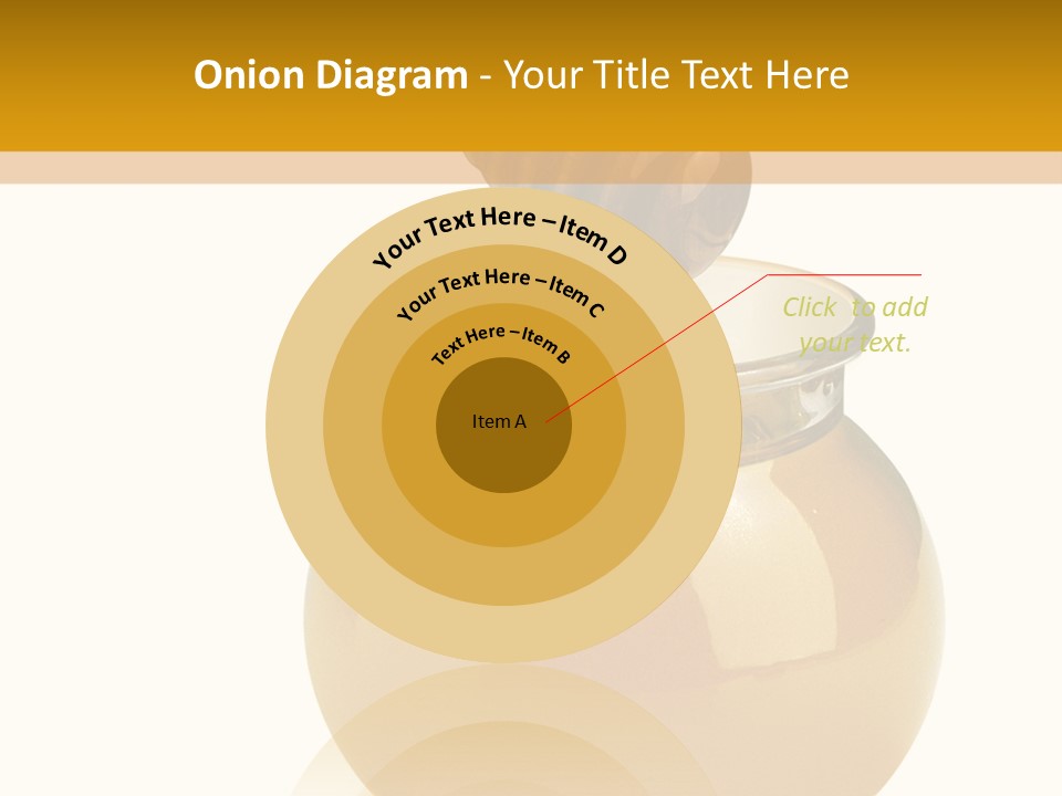 Bee Closeup Color PowerPoint Template