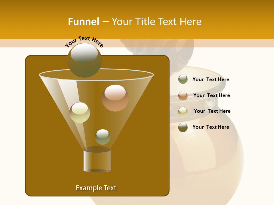 Bee Closeup Color PowerPoint Template