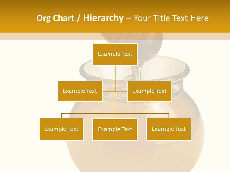 Bee Closeup Color PowerPoint Template