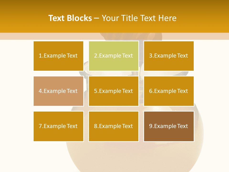 Bee Closeup Color PowerPoint Template