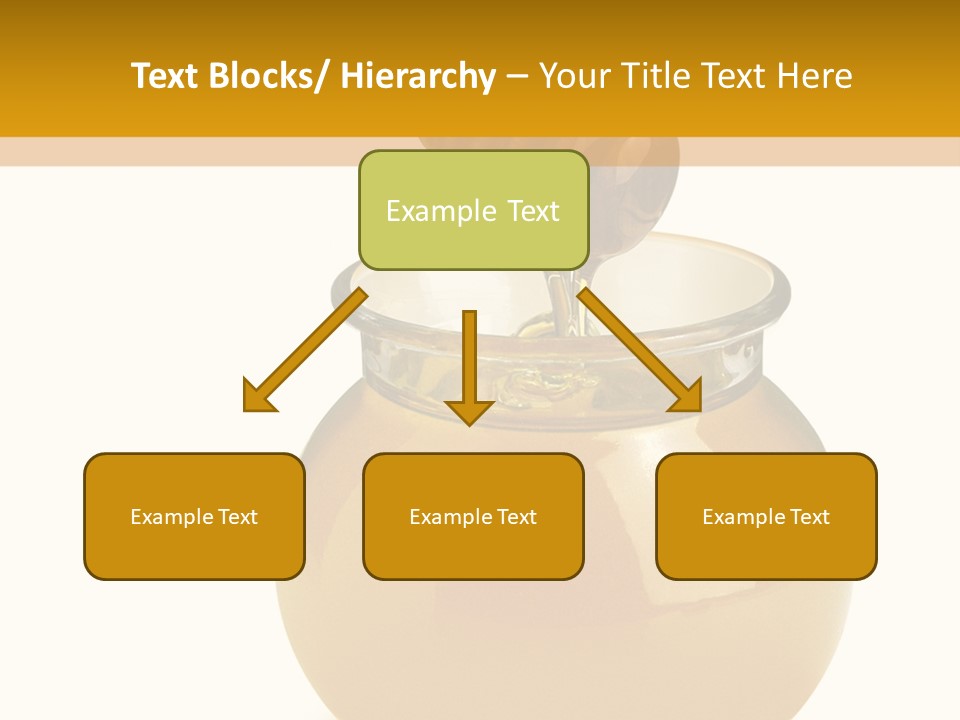 Bee Closeup Color PowerPoint Template