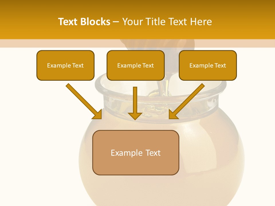 Bee Closeup Color PowerPoint Template